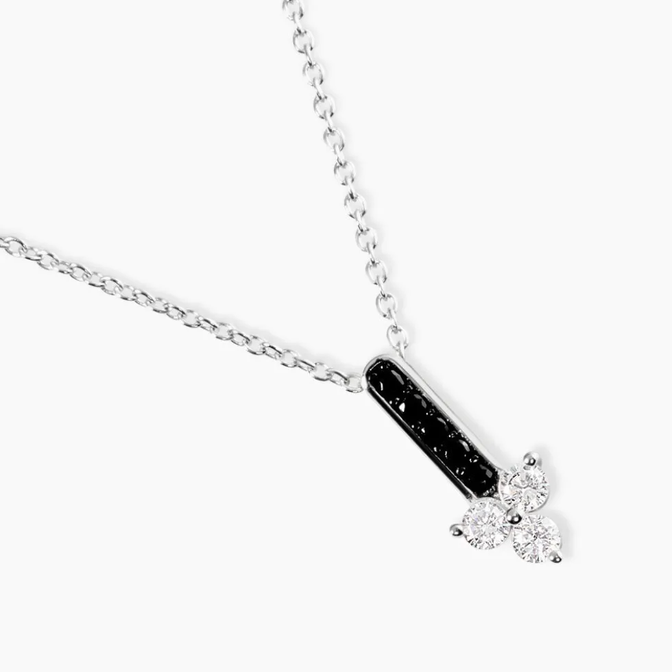 Collier Robinson Argent Oxydes De Zirconium