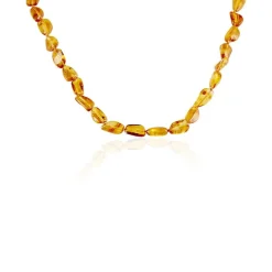 Collier Sautoir Cososus Ambre