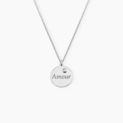 Collier Sebastienne Argent Blanc