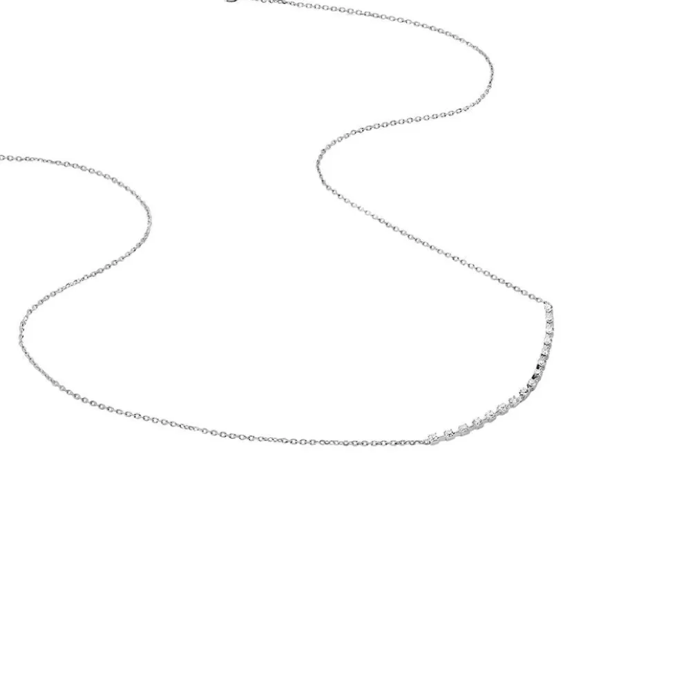 Collier Selina Or Blanc Diamant