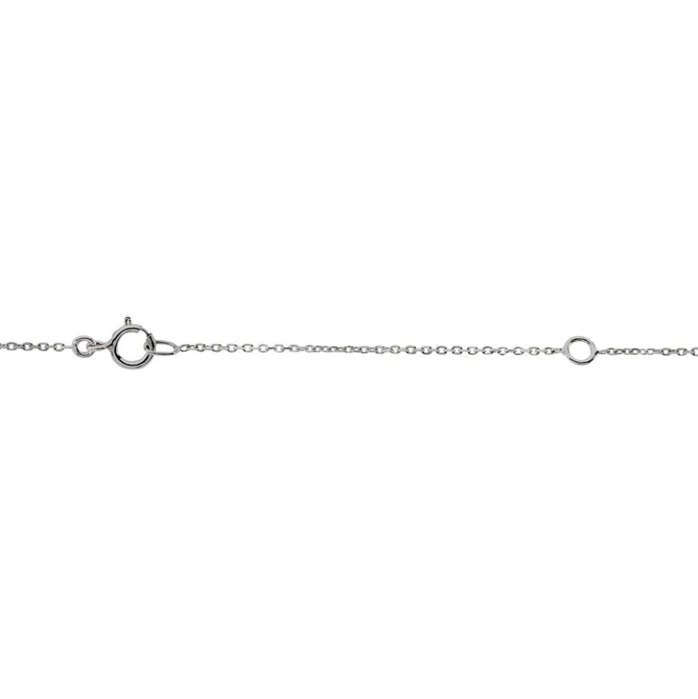 Collier Selina Or Blanc Diamant