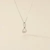 Collier Shaeen Or Blanc Diamant