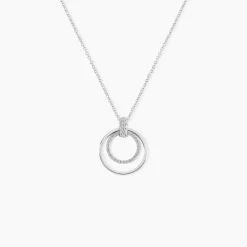 Collier Silvana Argent Blanc Oxyde De Zirconium