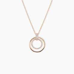 Collier Silvana Argent Rose Oxyde De Zirconium