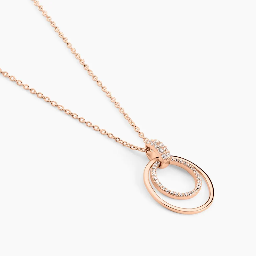 Collier Silvana Argent Rose Oxyde De Zirconium