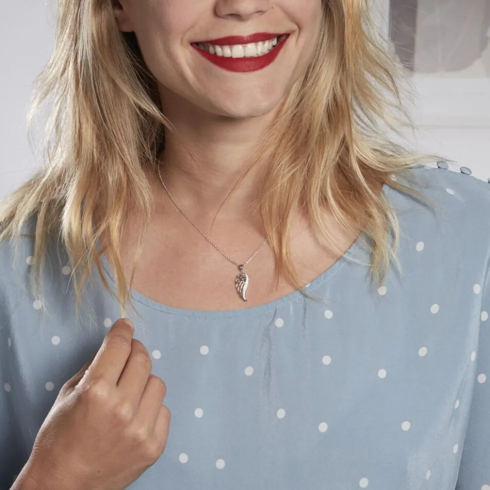 Collier Soliana Argent Blanc Oxyde De Zirconium