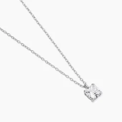 Collier Solitaire Argent Lyanna