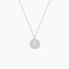 Collier Souria Argent Blanc Oxyde De Zirconium
