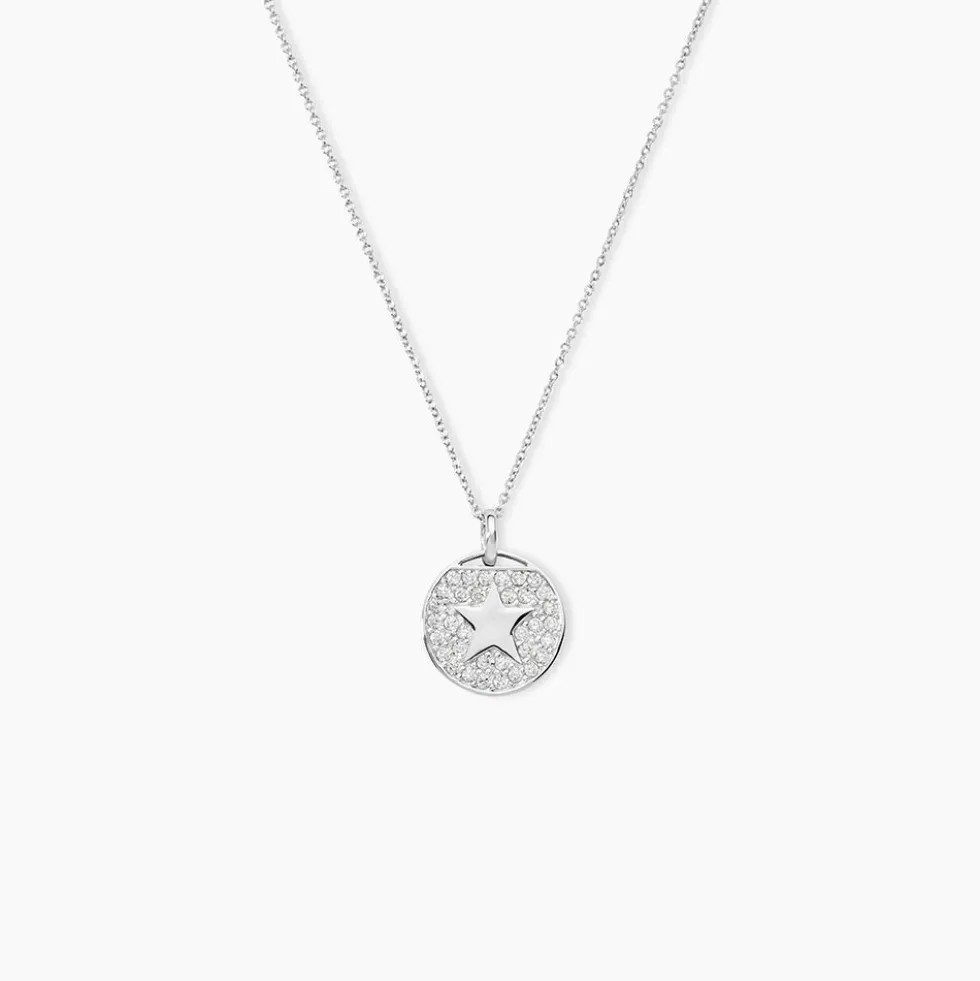 Collier Souria Argent Blanc Oxyde De Zirconium