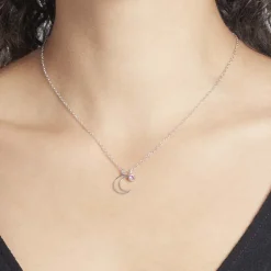 Collier Spirit Argent Blanc Oxyde De Zirconium