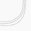 Collier Tango Argent Blanc