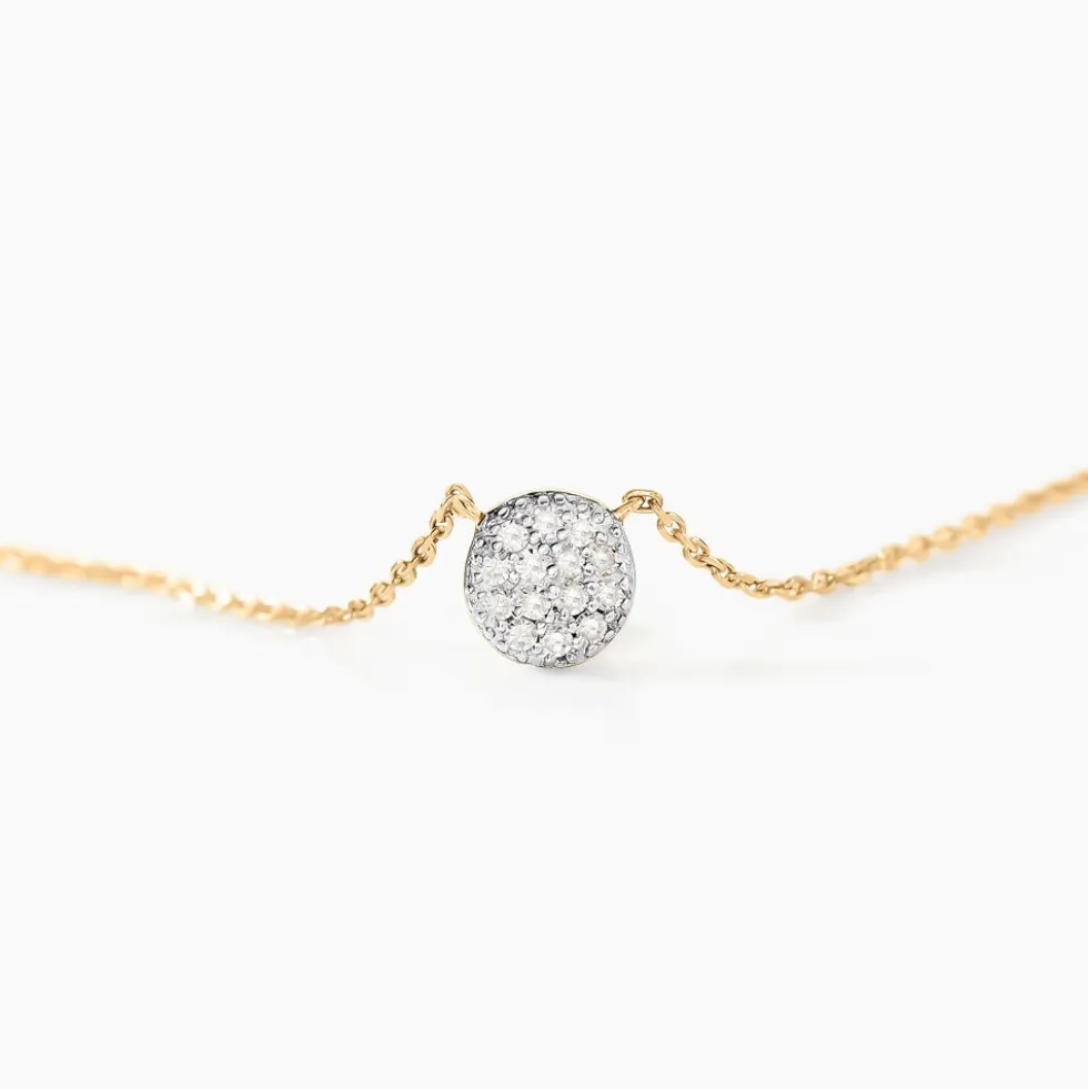 Collier Teani Or Jaune Diamant