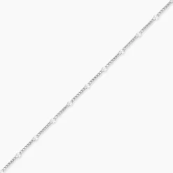 Collier Tessie Argent Blanc