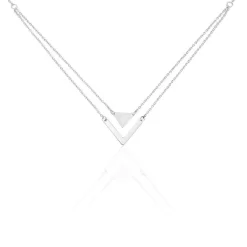 Collier Timala Argent Blanc