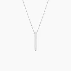 Collier Tullia Argent Blanc