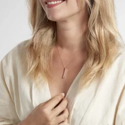 Collier Tullia Argent Rose