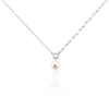 Collier Valent Argent Perle De Culture