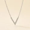 Collier Velda Argent Blanc