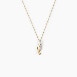 Collier Vero Or Jaune Oxyde De Zirconium