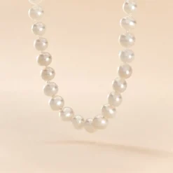 Collier Vincilia Or Jaune Perle De Culture