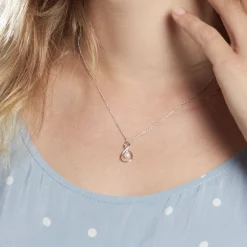 Collier Walae Argent Blanc Perle De Culture