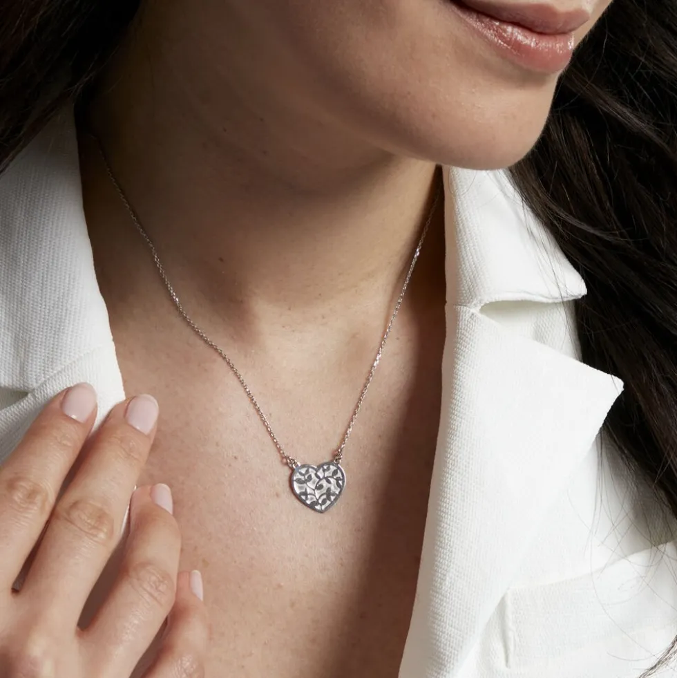 Collier Wandeline Argent Blanc