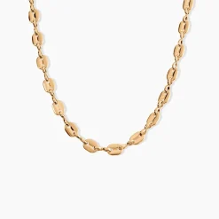 Collier William Plaqué Or Jaune