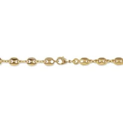 Collier William Plaqué Or Jaune
