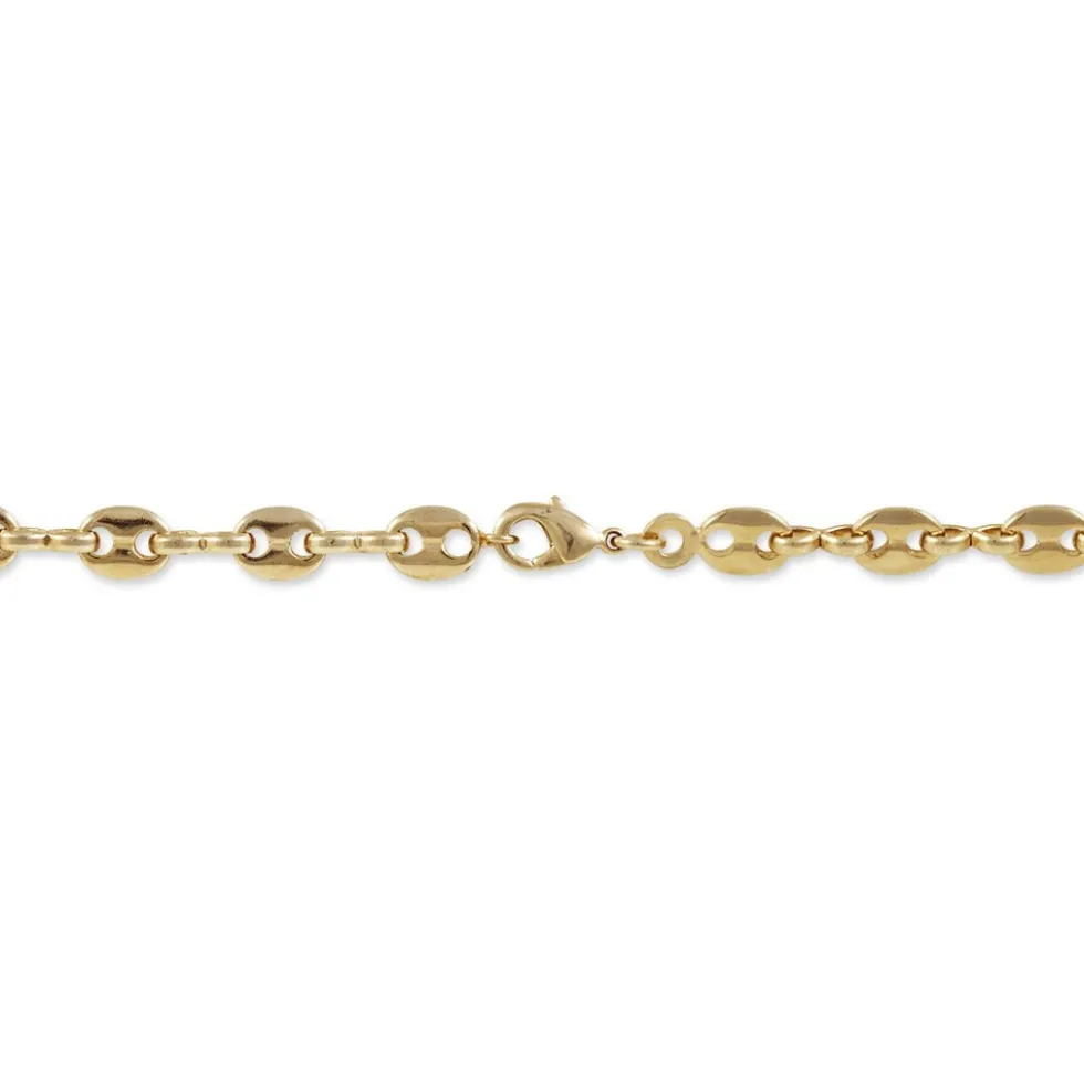 Collier William Plaqué Or Jaune