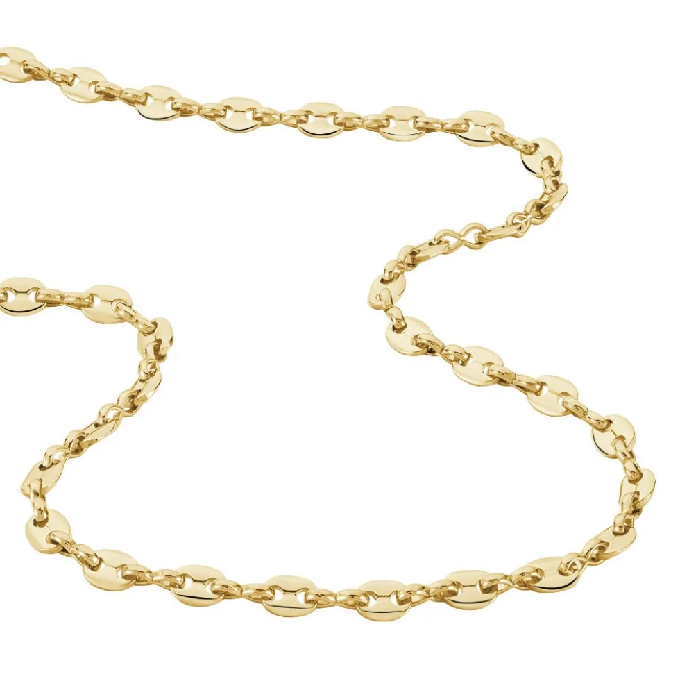 Collier William Plaqué Or Jaune