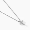 Collier Ysalis Argent Blanc Oxyde De Zirconium