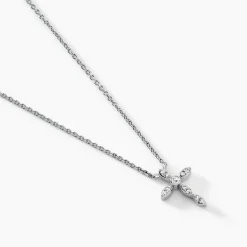 Collier Ysalis Argent Blanc Oxyde De Zirconium