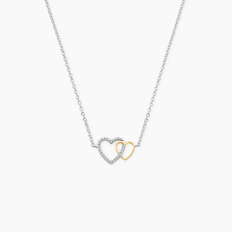 Collier Ysma Or Jaune Argent Blanc Oxyde De Zirconium