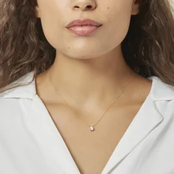 Collier Zilda Or Jaune Oxyde De Zirconium