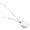 Collier Zoelle Argent Blanc Nacre