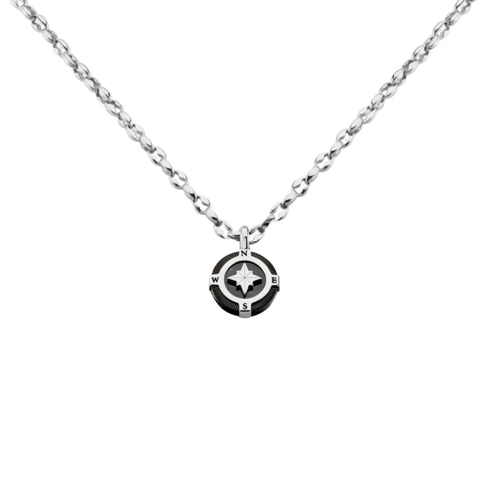 Collier Acier Blanc Kyliann