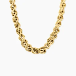 Collier Acier Doré Llora