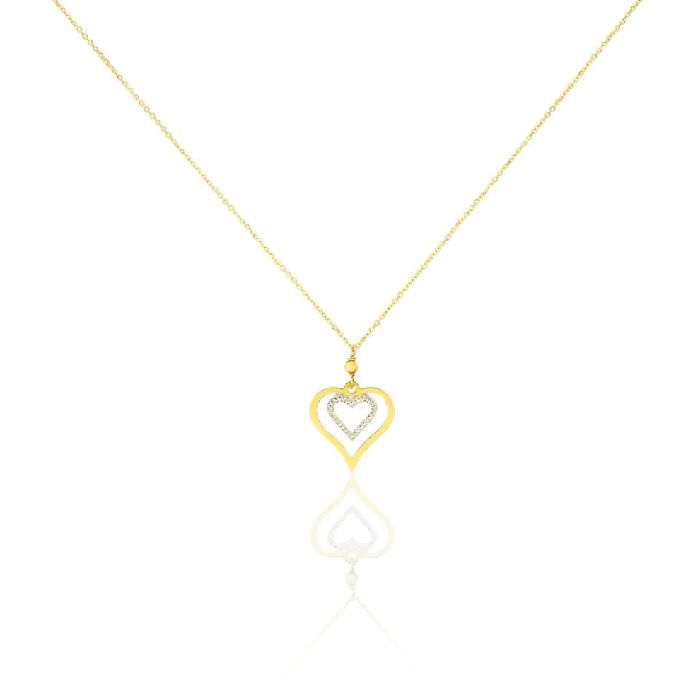 Collier Adrian Or Bicolore