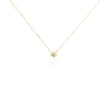 Collier Alastar Or Jaune Oxyde De Zirconium