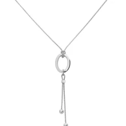 Collier Alisa Argent Blanc