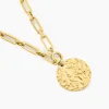 Collier Alixe Acier Jaune