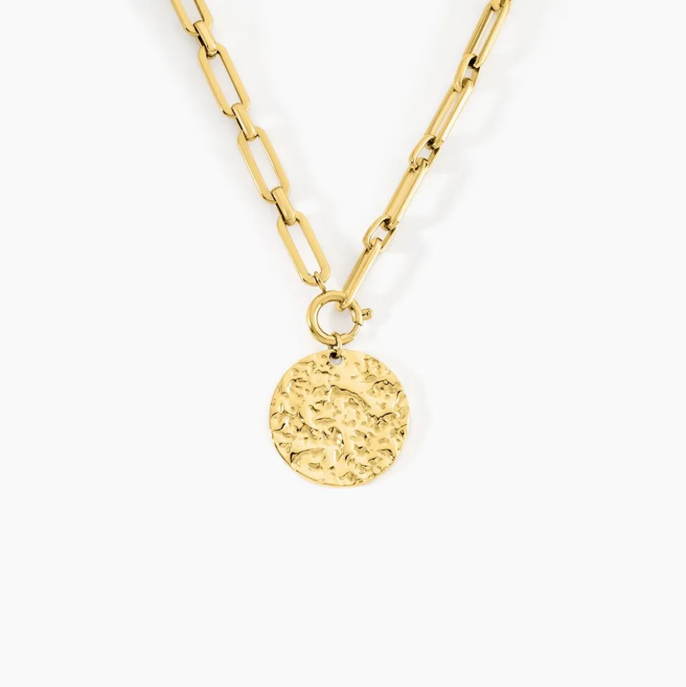 Collier Alixe Acier Jaune