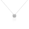 Collier Alixia Or Blanc Diamant