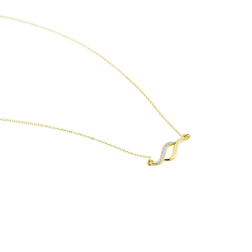 Collier Aliz Or Jaune