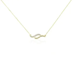 Collier Aliz Or Jaune