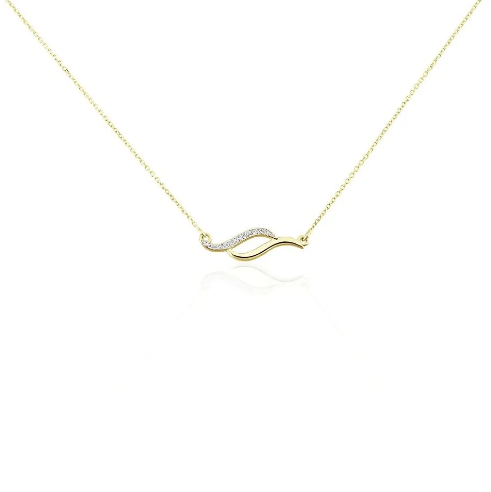 Collier Aliz Or Jaune