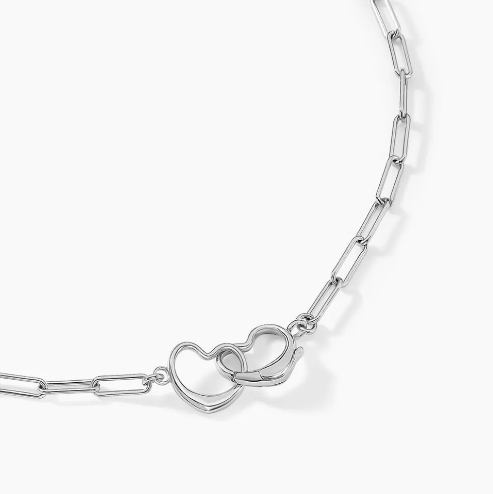 Collier Allyce Argent Blanc