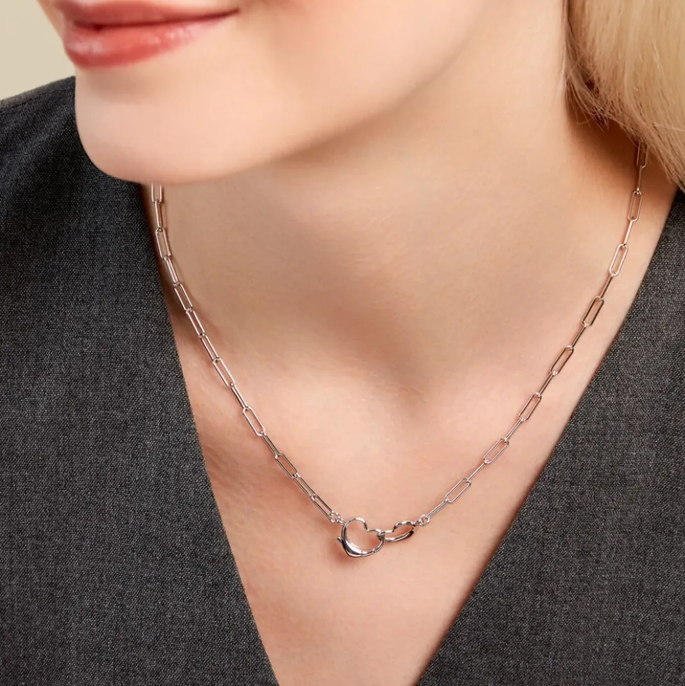 Collier Allyce Argent Blanc