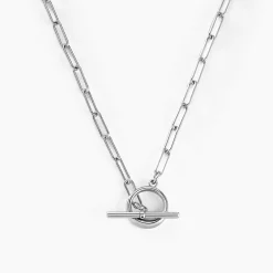 Collier Allyce Argent Blanc