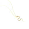 Collier Alvina Or Jaune Oxyde De Zirconium